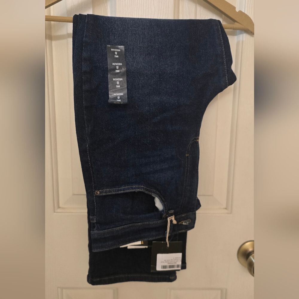 NWT Lee Women's Relaxed Fit Straight Leg Ankle Jeans size 8